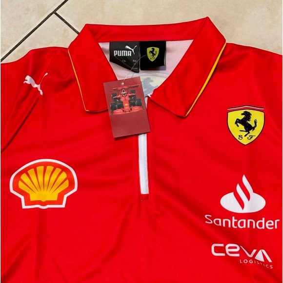 Formula 1 Jersey Ferrari Pirelli , Unisex - Picture 2 of 14